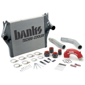 Dodge Ram 2500 Intercooler Kit - Banks Power - Techni-Cooler - Red - `06-`07